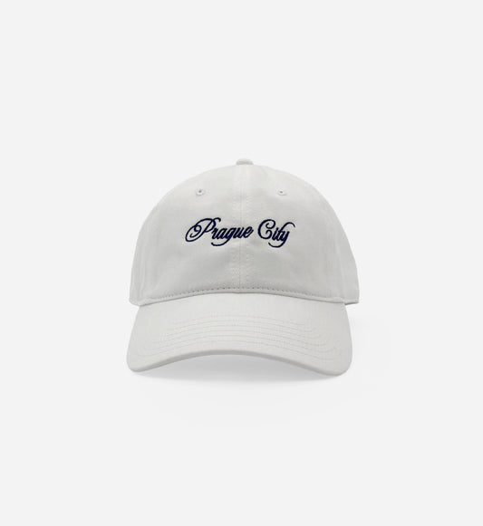 Prague Signature Cap - White / Navy