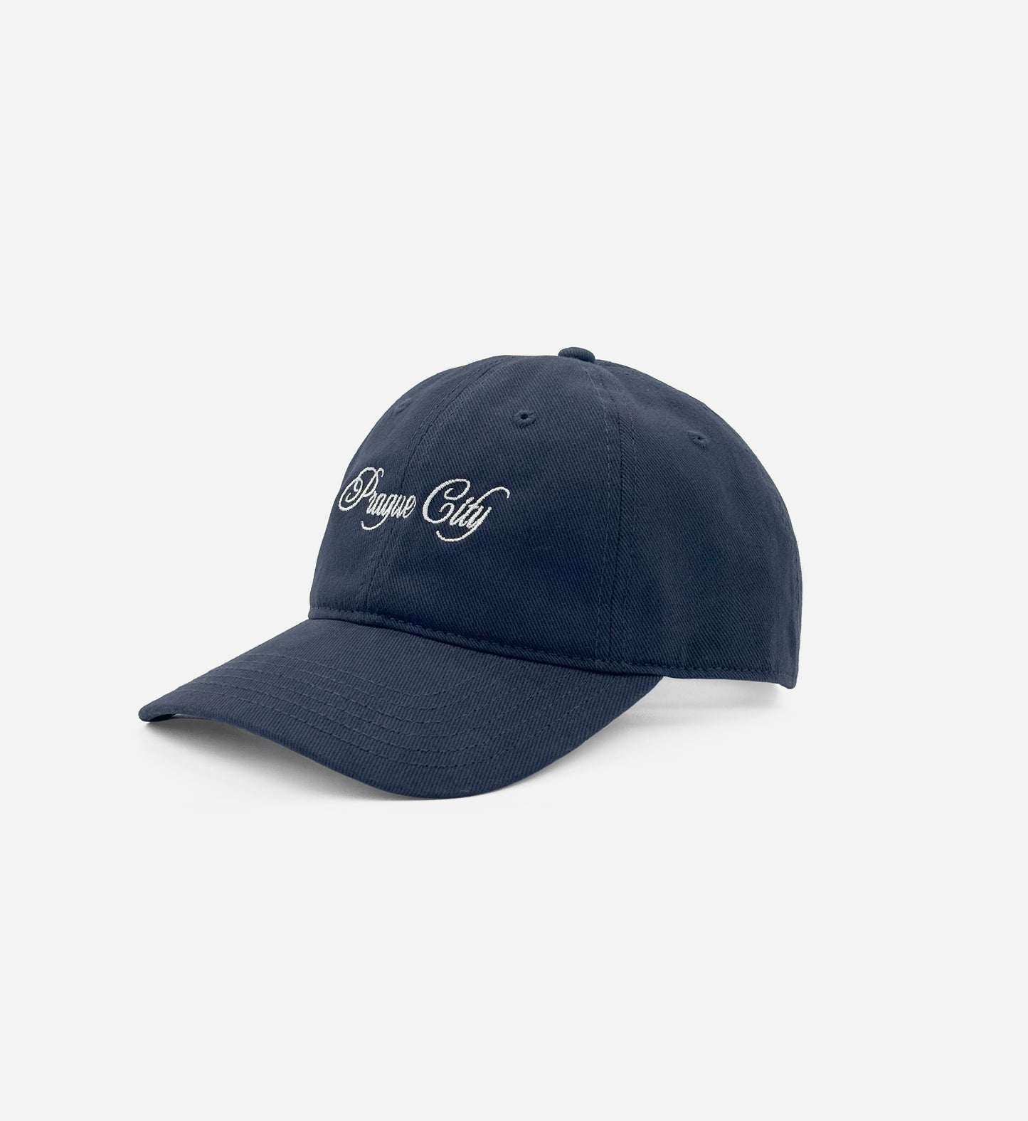 Prague Signature Cap - Navy / White